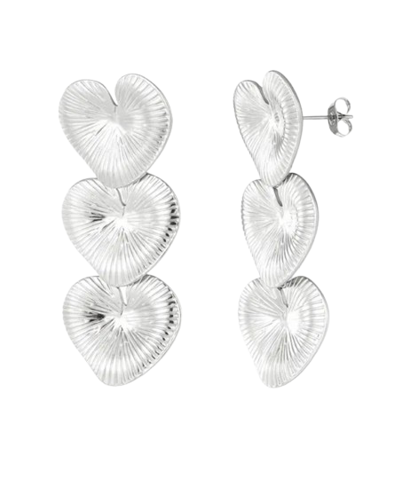 Pendientes Heart x3