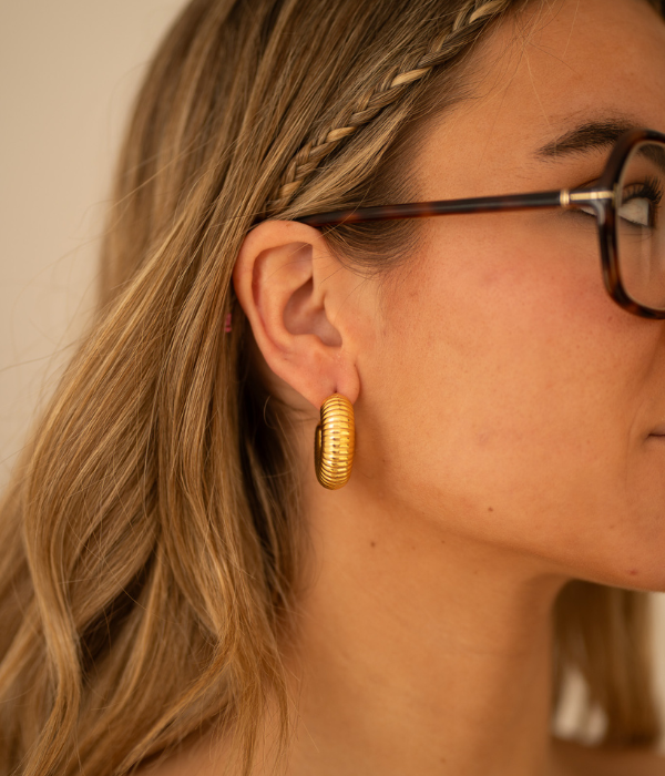 Pendientes Coco Oro