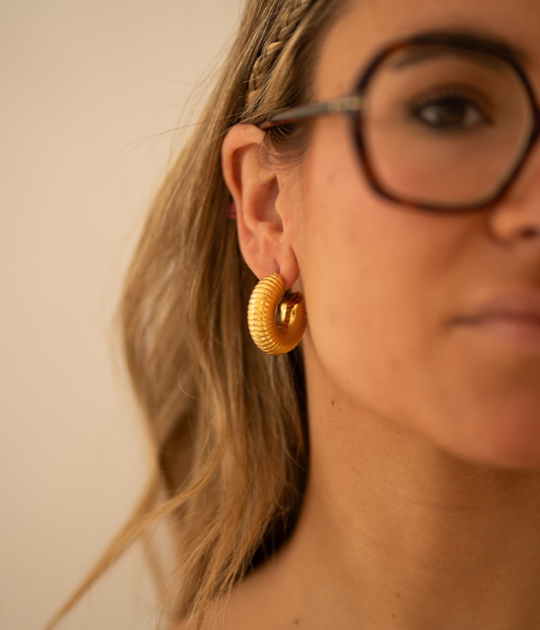 Pendientes Coco Oro