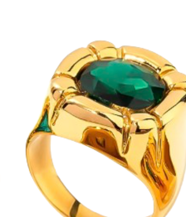 Anillo Ari verde