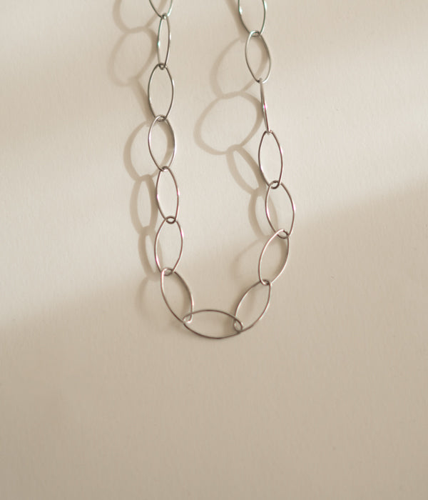 Collar oval acero